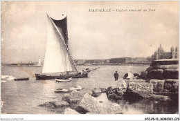 AFZP8-13-0626 - MARSEILLE - Voilier Rentrant Au Port - Oude Haven (Vieux Port), Saint Victor, De Panier
