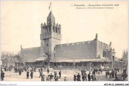 AFZP8-13-0611 - MARSEILLE - Exposition Coloniale 1906 - Palais De La Côte Occidentale D'afrique - Koloniale Tentoonstelling 1906-1922
