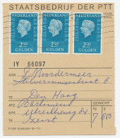 Em. Juliana Adreskaart Zeist - Den Haag 1973 - Non Classés