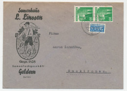 Illustrated Cover Deutsche Post / Germany 1950 Sower - Seed - Agriculture