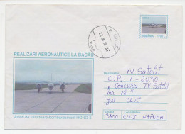 Postal Stationery Romania 2000 Hunting Aircraft - Militaria