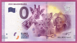 0-Euro XELR 2017-1 ZOO MAGDEBURG - Private Proofs / Unofficial