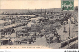AFZP7-13-0539 - MARSEILLE - Bassins Et Quais De La Joliette - Joliette, Hafenzone