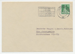 Cover / Postmark Germany 1958 World Wildlife Day - Sonstige & Ohne Zuordnung