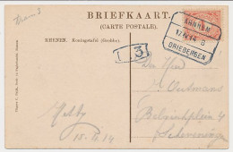 Treinblokstempel : Arnhem - Driebergen B 1914 - Non Classés
