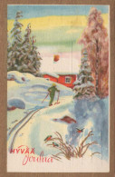 Buon Anno Natale Vintage Cartolina CPSMPF #PKG244.IT - Nouvel An