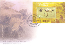 2024. Moldova,  Treasures From The Museums Patrimony,  FDC With  S/s, Mint/** - Moldawien (Moldau)