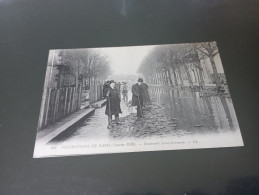 A5/86- Boulevard Saint-Germain - Paris Flood, 1910