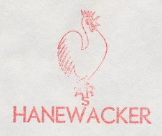 Meter Cover Netherlands 1981 Cock - Rooster - Sneek - Granjas