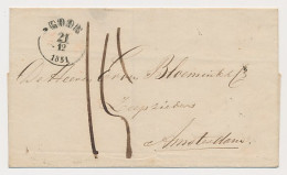 Hengelo - Goor - Amsterdam 1851 - Halve Cirkelstempel - ...-1852 Vorläufer