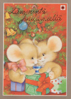 MOUSE Animale Vintage Cartolina CPSM #PBR320.IT - Autres & Non Classés
