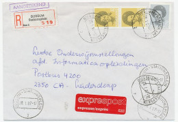 Em. Beatrix Aangetekend / Expresse Bussum - Leiderdorp 1987 - Ohne Zuordnung