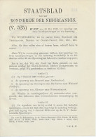 Staatsblad 1939 : Naasting Enige Locaalspoorwegen - Historische Documenten