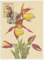 Maximum Card Soviet Union 1991 Orchid - Autres & Non Classés