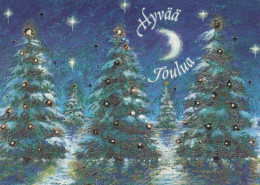 Buon Anno Natale Vintage Cartolina CPSM #PBN010.IT - Nouvel An