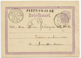 Naamstempel Hazerswoude 1874 - Covers & Documents