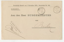 Kleinrondstempel Dieverbrug 1900 - Non Classés