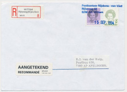 MiPag / Mini Postagentschap Aangetekend Wittem / Nijswiller 1994 - Ohne Zuordnung