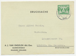 Firma Briefkaart Hillegom 1940 - Bloembollen - Non Classés
