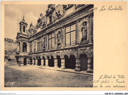 AIBP5-17-0524 - LA ROCHELLE - L'hôtel De Ville - 15 E Siècle - Façade Sur La Cour Intérieure  - La Rochelle