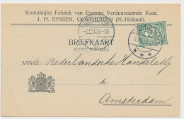 Firma Briefkaart Oosthuizen 1912 - Kaas Fabriek - Non Classés