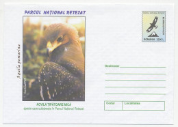 Postal Stationery Romania 2001 Bird - Eagle - Other & Unclassified