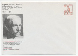 Postal Stationery Germany Frederick Gowland Hopkins - Vitamins - Other & Unclassified