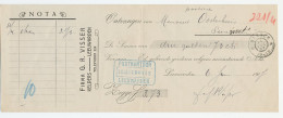 Leeuwarden - Bergum 1907 - Kwitantie - Non Classés