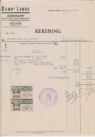 Omzetbelasting 7 CENT / 80 CENT - Denekamp 1934 - Fiscale Zegels