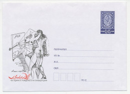 Postal Stationery Bulgaria 2004 Salvador Dali - Painter - Otros & Sin Clasificación