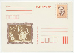 Postal Stationery Hungary 1982 Imre Kalman - Composer - Musica