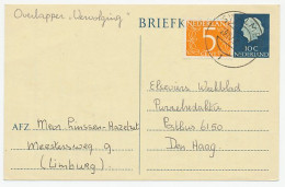 Briefkaart G. 330 / Bijfrankering Swalmen - Den Haag 1968 - Entiers Postaux