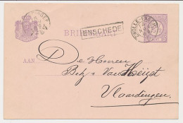 Trein Haltestempel Enschede 1889 - Lettres & Documents