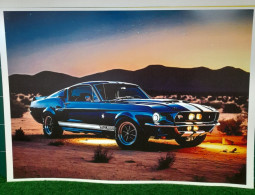 FORD MUSTANG GT 500 - AFFICHE POSTER - Cars