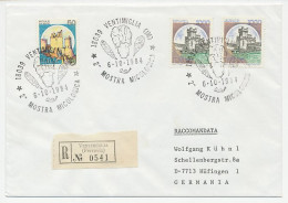 Registered Cover / Postmark Italy 1984 Mycological Exhibition - Mushrooms