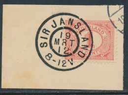 Grootrondstempel Sir Jansland 1912 - Storia Postale
