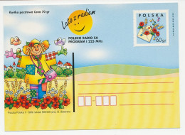 Postal Stationery Poland 1999 Scarecrow - Landwirtschaft