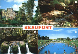 72580068 Beaufort_Befort_Luxembourg Chateau Hallerbach Schiessentuempel Piscine - Autres & Non Classés