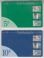 GERMANY 2006 TELEPHONE CABINS 2 CARDS - P & PD-Series: Schalterkarten Der Dt. Telekom