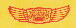 Meter Proof / Test Strip Netherlands 1981 Honda - Motorcycle - Sonoy - Moto