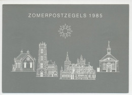 Zomerbedankkaart 1985 - Complete Serie Bijgeplakt  - Ohne Zuordnung