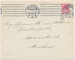 Envelop G. 18 A Nijmegen - Arnhem 1912 - Entiers Postaux