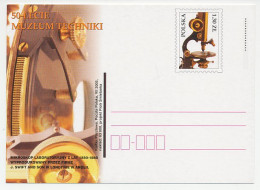 Postal Stationery Poland 2005 Microscope - Altri & Non Classificati