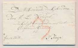 Klundert - Den Haag 1796 - Franco Dordt - ...-1852 Vorläufer