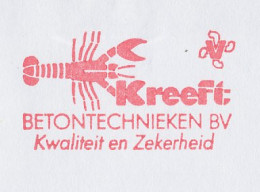 Meter Cover Netherlands 2001 Lobster - Hoogeveen - Marine Life