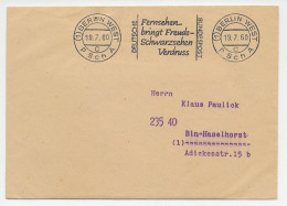 Cover / Postmark Germany 1960 Television - Illegal Watch - Ohne Zuordnung