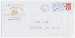 Postal Stationery / PAP France 2002 Marmots - Guinea Pigs - Autres & Non Classés