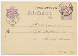 Naamstempel Hooge Zwaluwe 1879 - Lettres & Documents