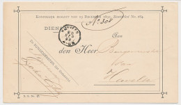 Kleinrondstempel Nijeveen 1896 - Unclassified