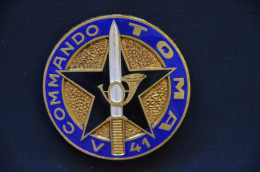 Insigne 1ère Demie Brigade De Chasseurs Alpins. Commando Toma - V41. (BCA - BCP). - Army